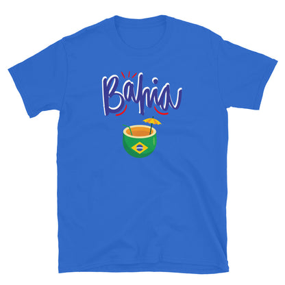 Passport Outfitters Bahia Brazil Unisex Graphic Tee | Brazilian Heritage Travel T-Shirt | Salvador Bahia Culture Pride Top by Passport Outfitters