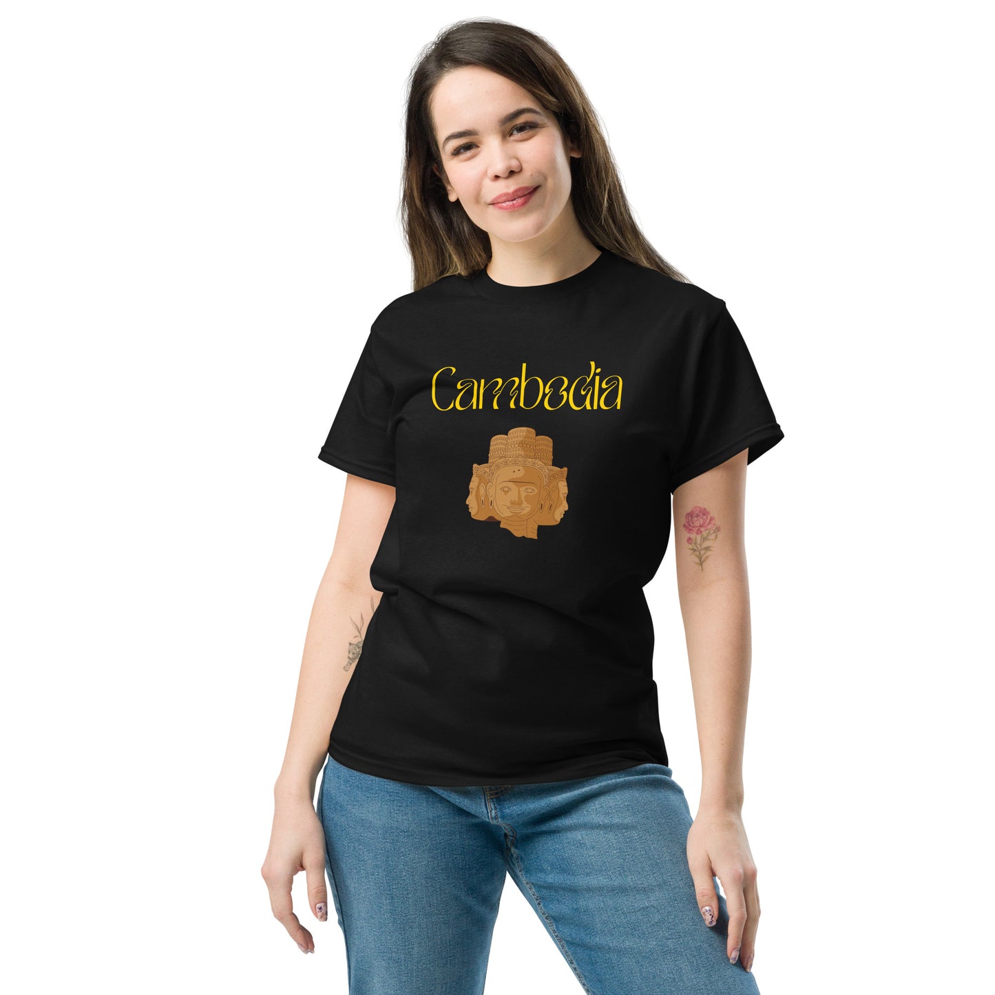 Cambodia Bayon Heritage T-Shirt by Passport Outfitters