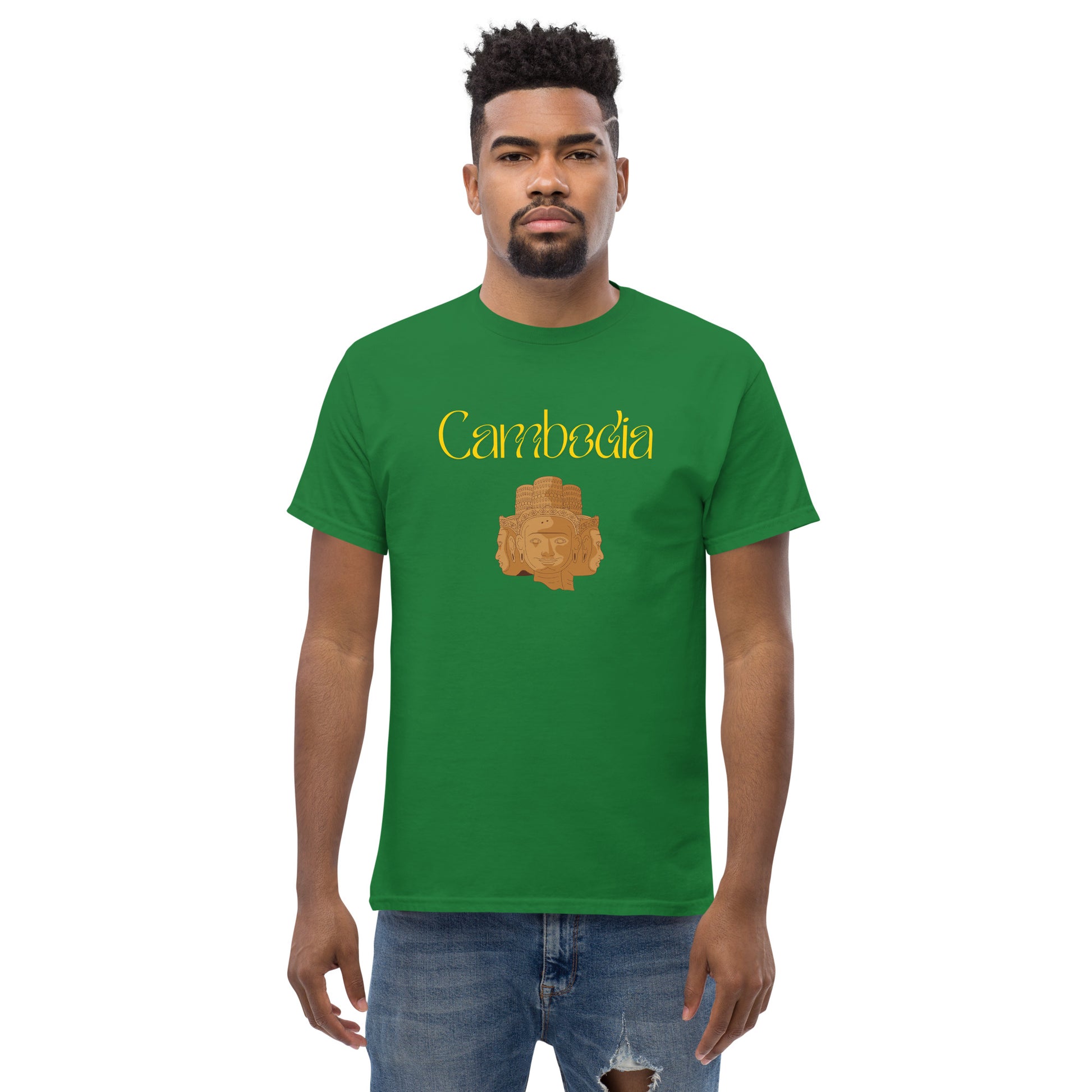 Cambodia Bayon Heritage T-Shirt by Passport Outfitters