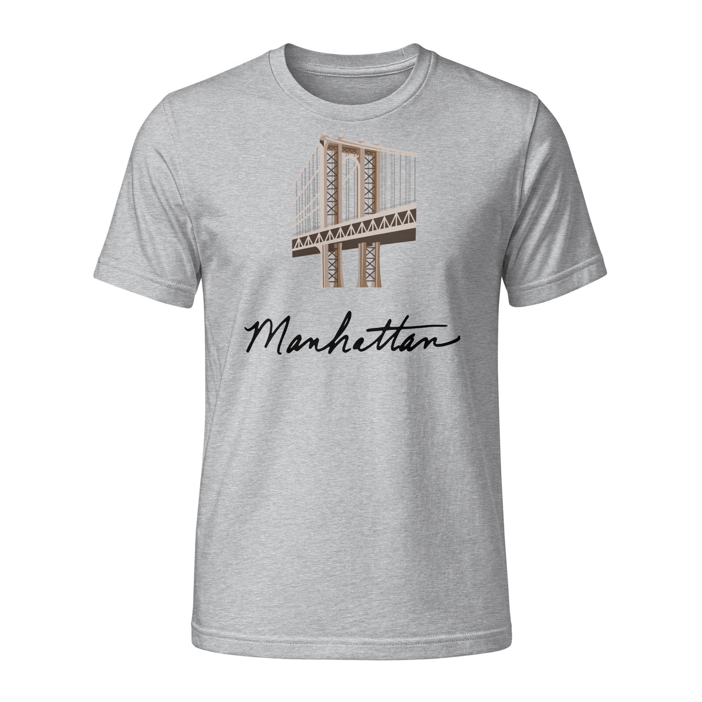 Manhatten Burrough Fine Jersey T-Shirt by Passport Outfitters
