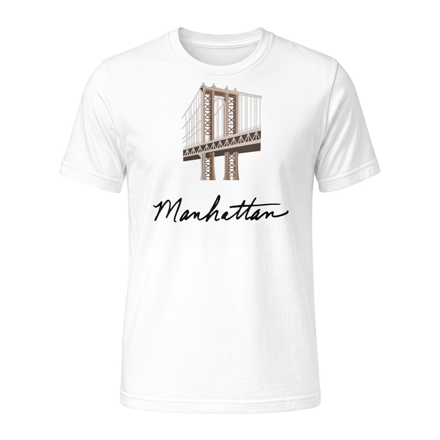 Manhatten Burrough Fine Jersey T-Shirt by Passport Outfitters