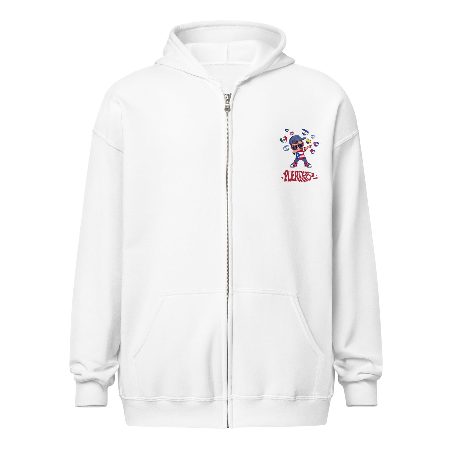 Puerto Rico Unisex zip hoodie by Passport Outfitters