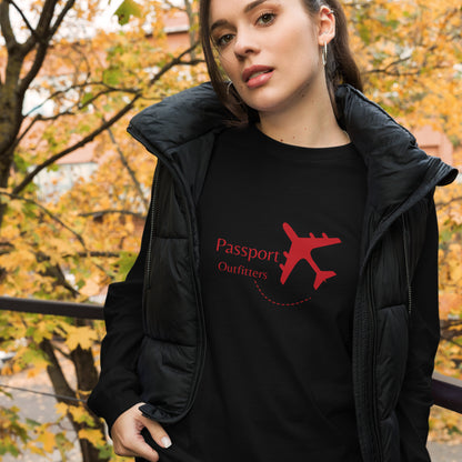 Passport Outfitters Brand Unisex Long Sleeve Tee by Passport Outfitters