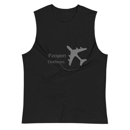 Passport Outfitters Unisex Fitness Shirt | Athletic Gym Tank Top by Passport Outfitters