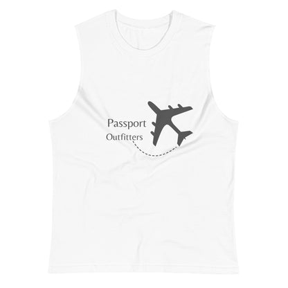 Passport Outfitters Unisex Fitness Shirt | Athletic Gym Tank Top by Passport Outfitters