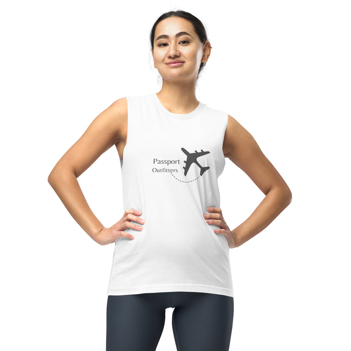 Passport Outfitters Unisex Fitness Shirt | Athletic Gym Tank Top by Passport Outfitters