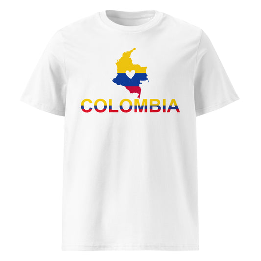 Colombia Map Flag Graphic Tee - Unisex Heritage Streetwear T-Shirt by Passport Outfitters