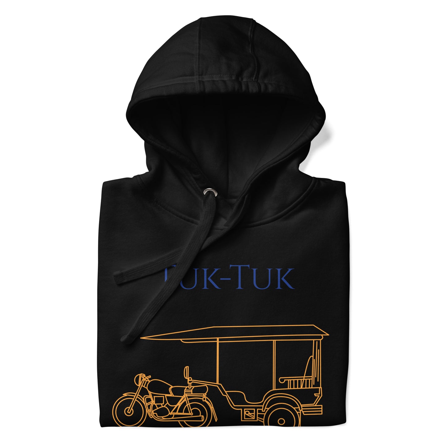 Tuk-Tuk Travel Hoodie – Royal & Gold Edition by Passport Outfitters