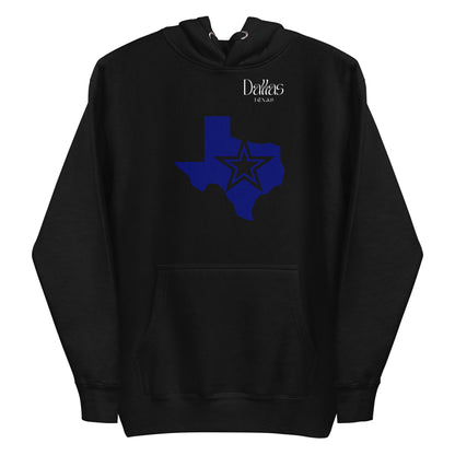Dallas Cowboy Unisex Hoodie by Passport Outfitters