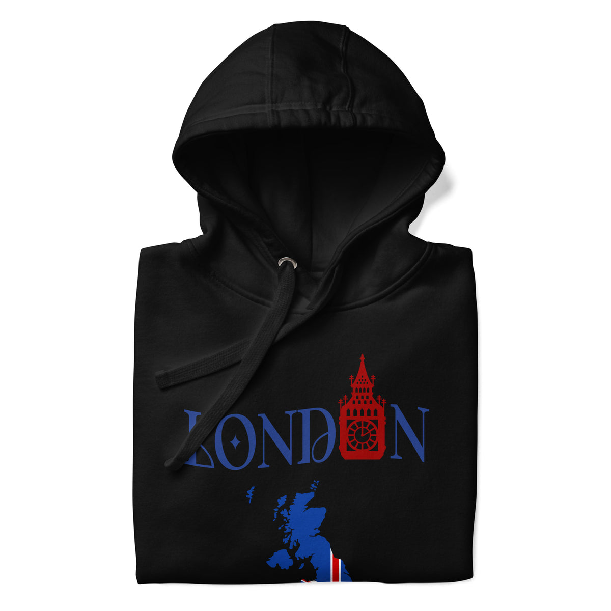 London Unisex Hoodie by Passport Outfitters