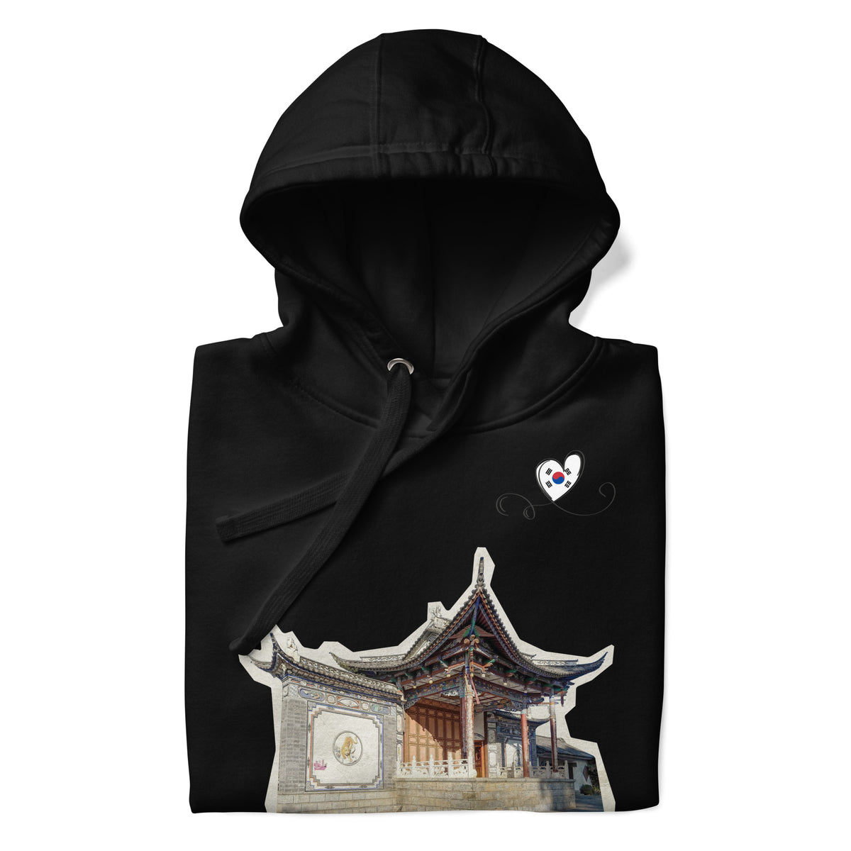 South Korea Unisex Hoodie by Passport Outfitters
