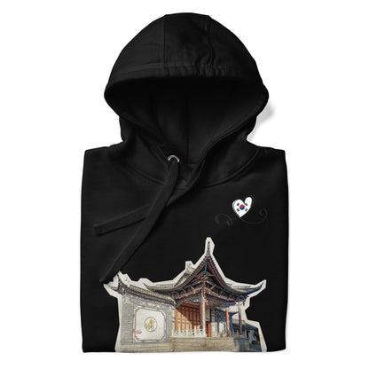 South Korea Unisex Hoodie by Passport Outfitters