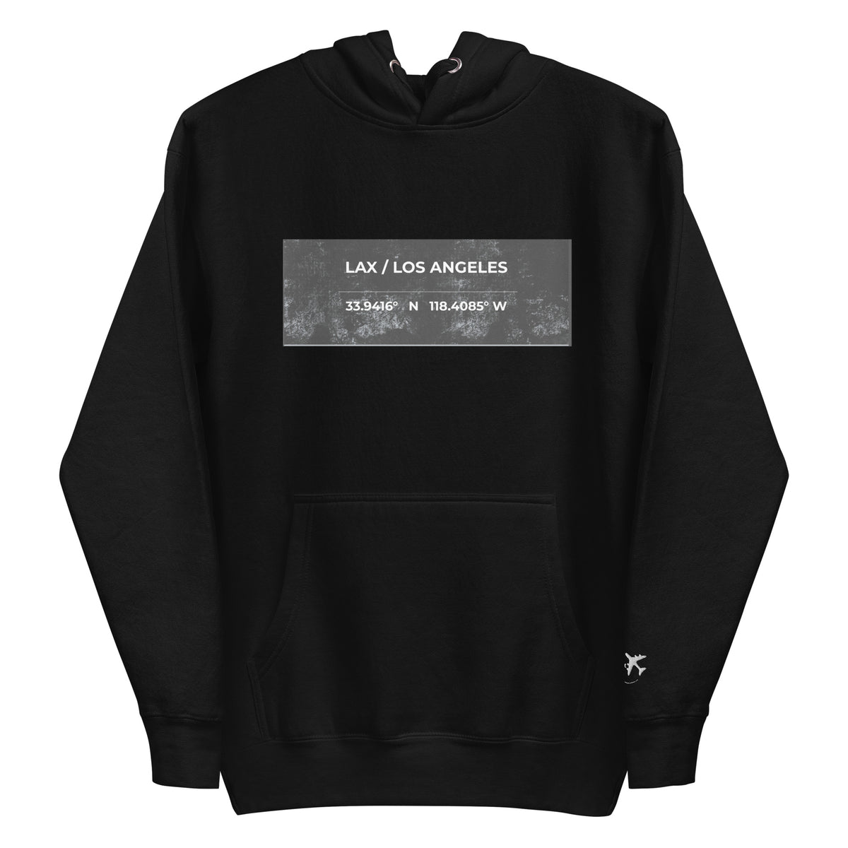 LAX / LOS ANGELES Heavyweight Streetwear Hoodie – Passport Outfitters by Passport Outfitters
