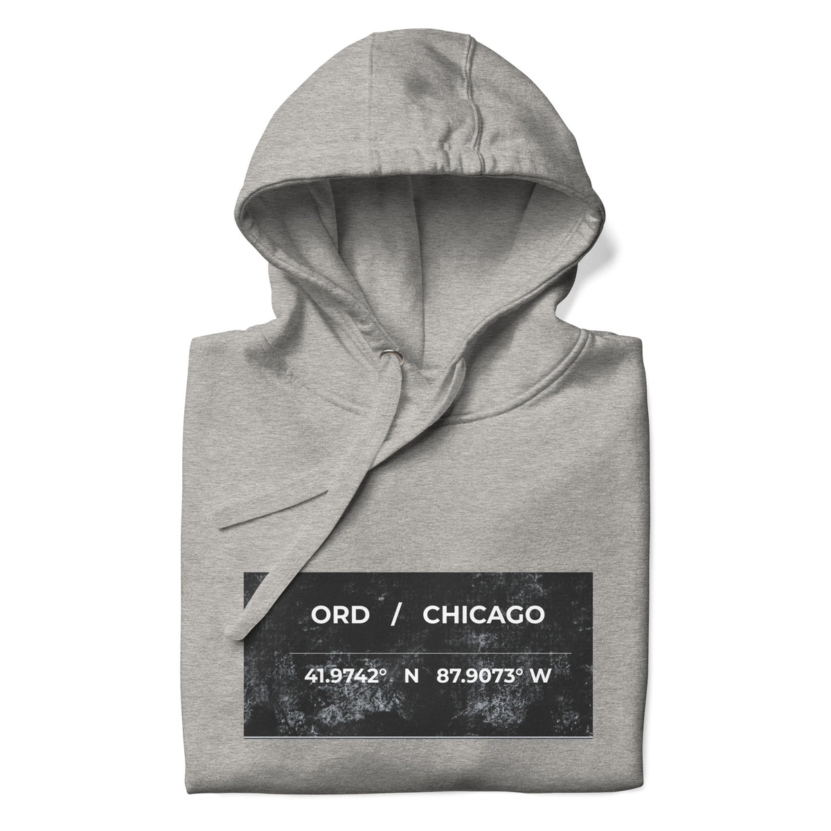 ORD / Chicago Airport Code Heavyweight Hoodie by Passport Outfitters