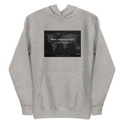 MEX / MEXICO CITY Heavyweight Streetwear Hoodie – Passport Outfitters by Passport Outfitters