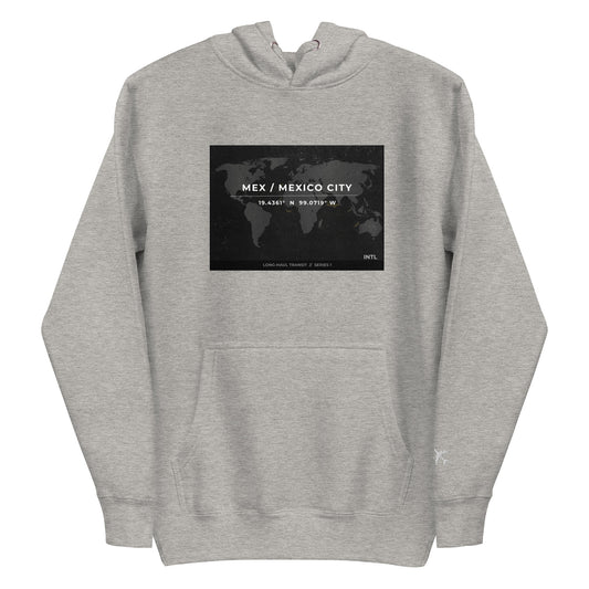 MEX / MEXICO CITY Heavyweight Streetwear Hoodie – Passport Outfitters by Passport Outfitters