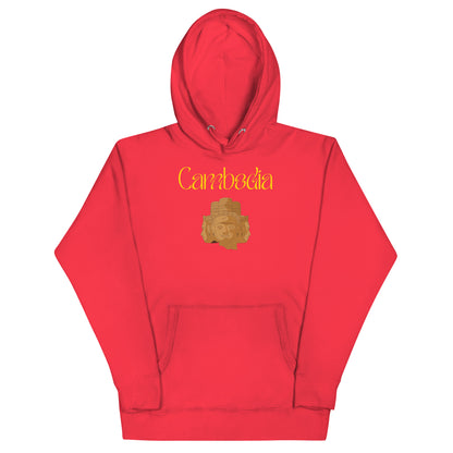 Cambodia Bayon Heritage Hoodie Four Faced Stone Heads | Passport Outfitters by Passport Outfitters