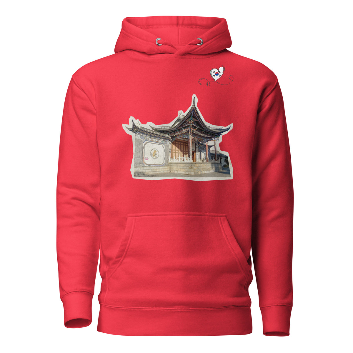 South Korea Unisex Hoodie by Passport Outfitters