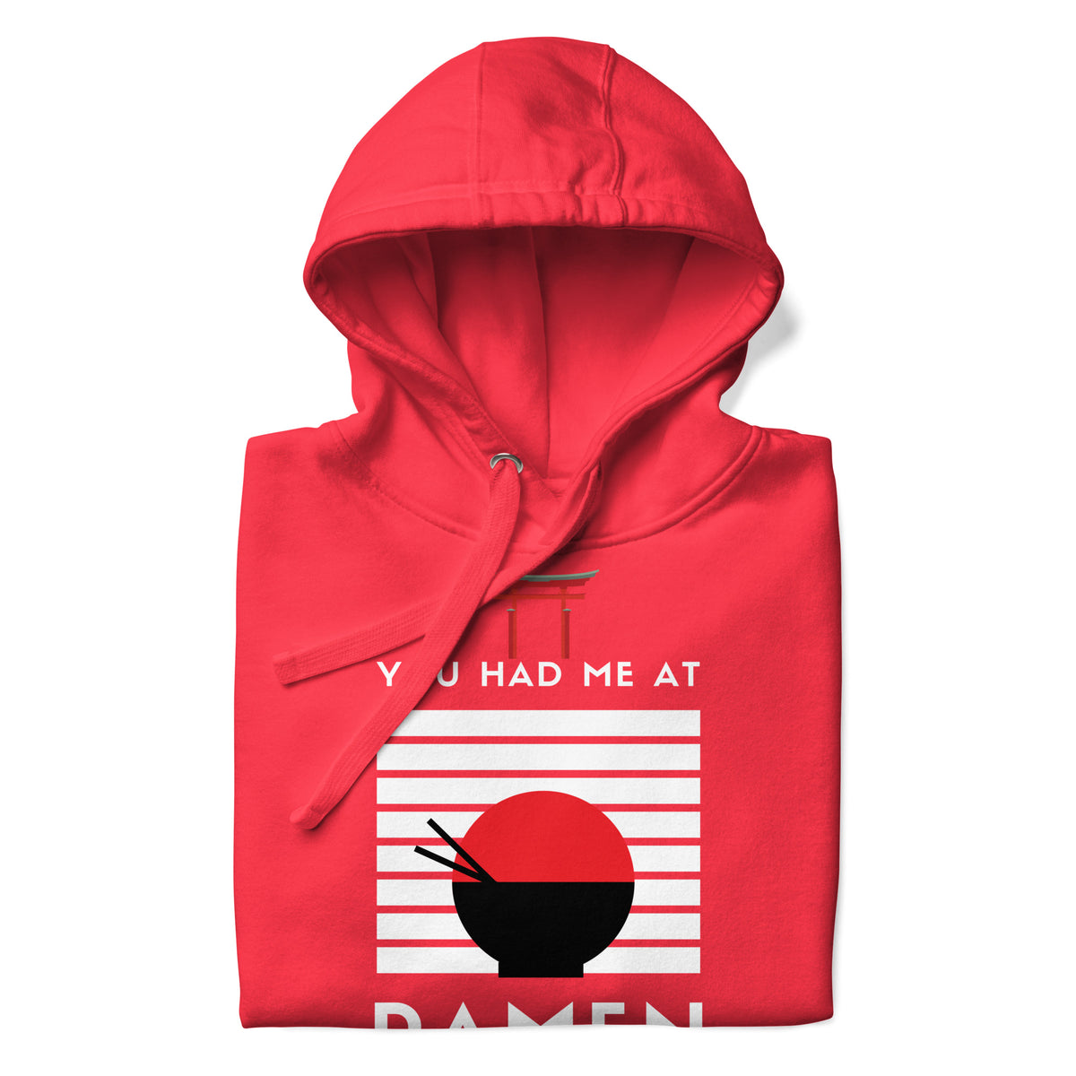 Tokyo Ramen Graphic Hoodie | Japanese Streetwear Foodie Pullover Aesthetic Sweatshirt by Passport Outfitters