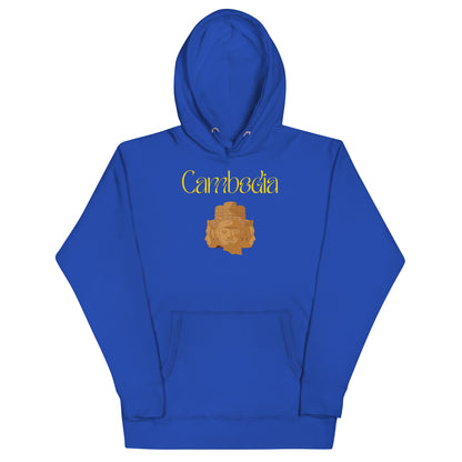 Cambodia Bayon Heritage Hoodie Four Faced Stone Heads | Passport Outfitters by Passport Outfitters