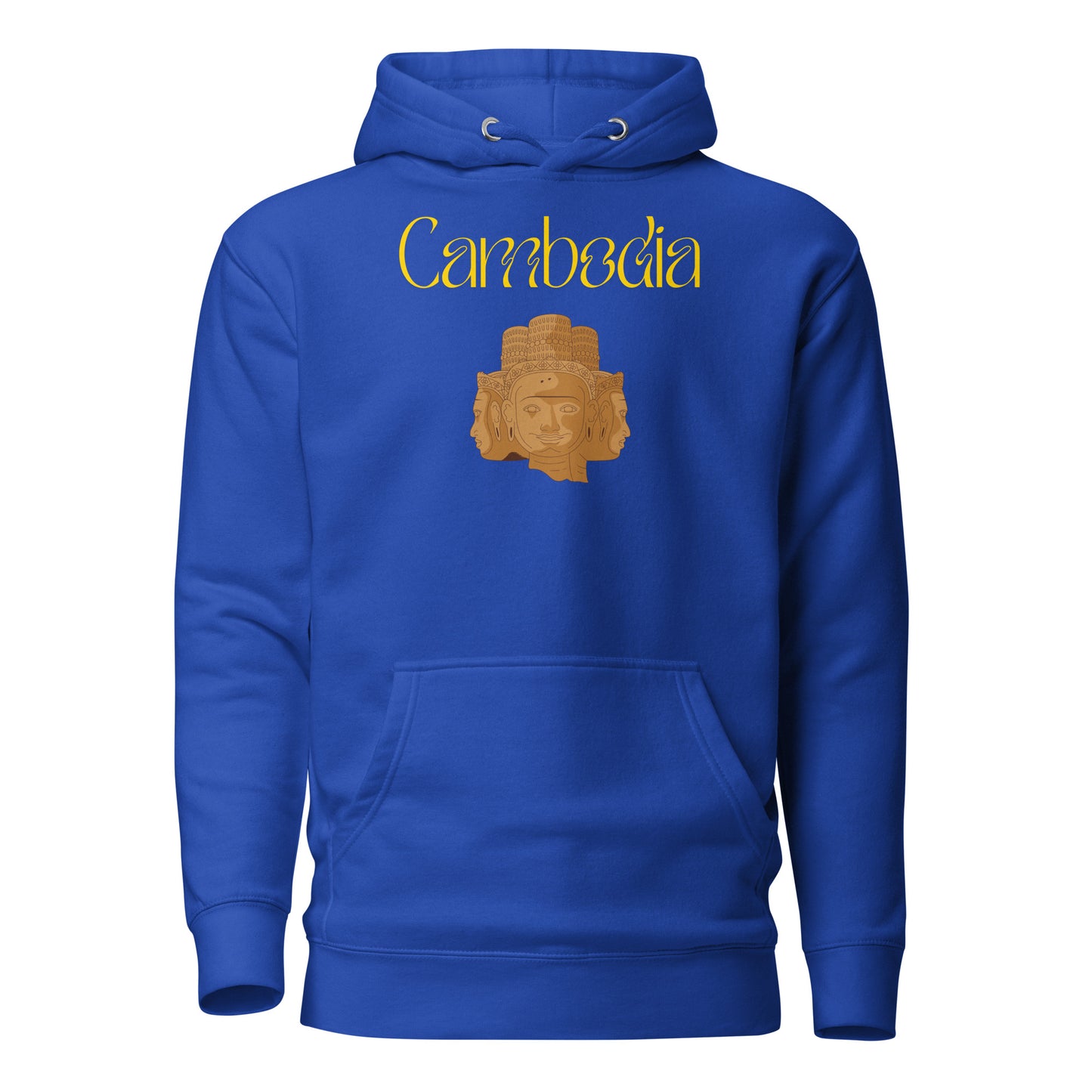 Cambodia Bayon Heritage Hoodie Four Faced Stone Heads | Passport Outfitters by Passport Outfitters