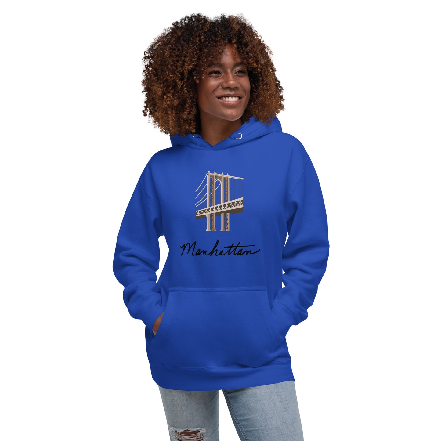Manhattan Unisex Hoodie by Passport Outfitters
