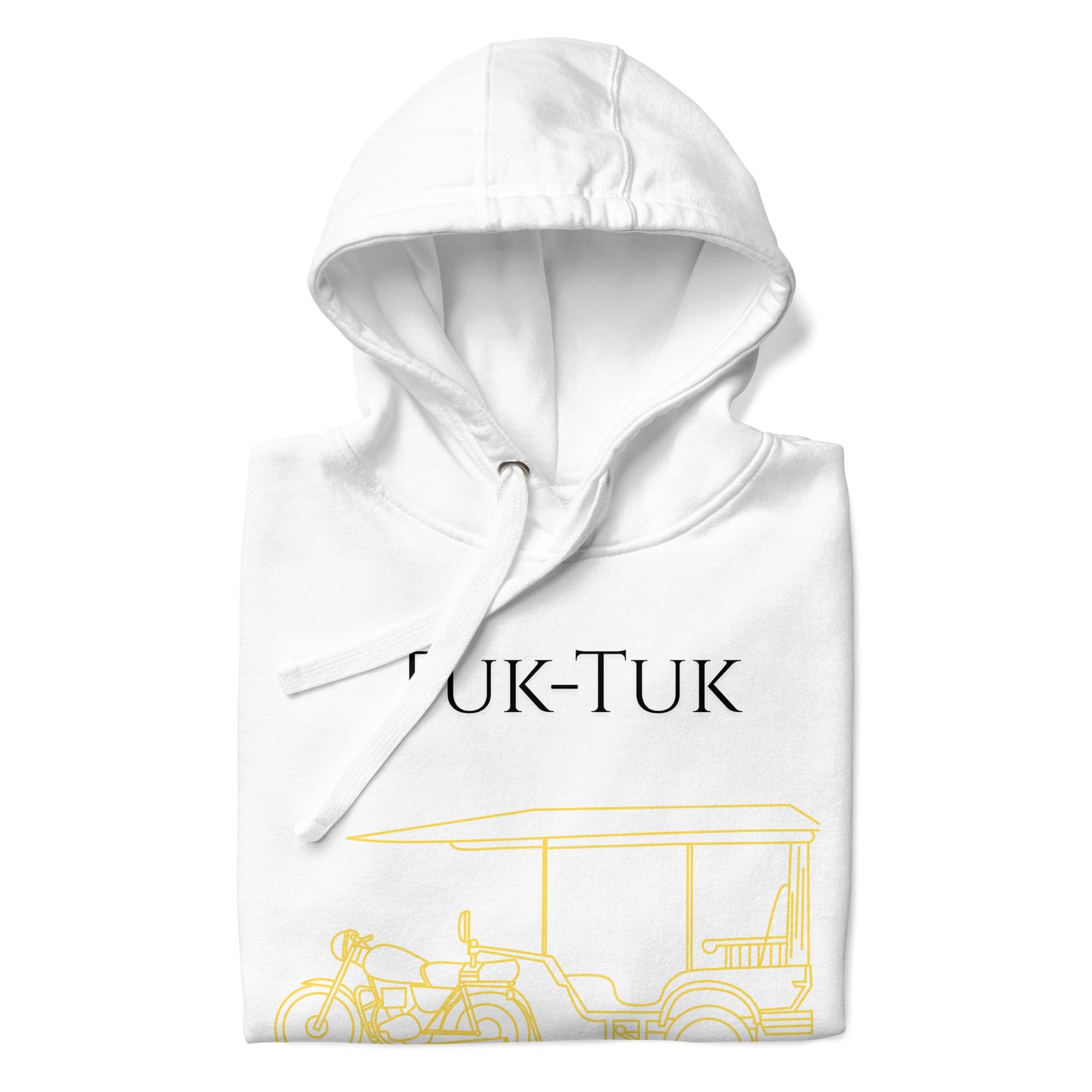 Tuk-Tuk Travel Hoodie – Black & Gold Edition by Passport Outfitters