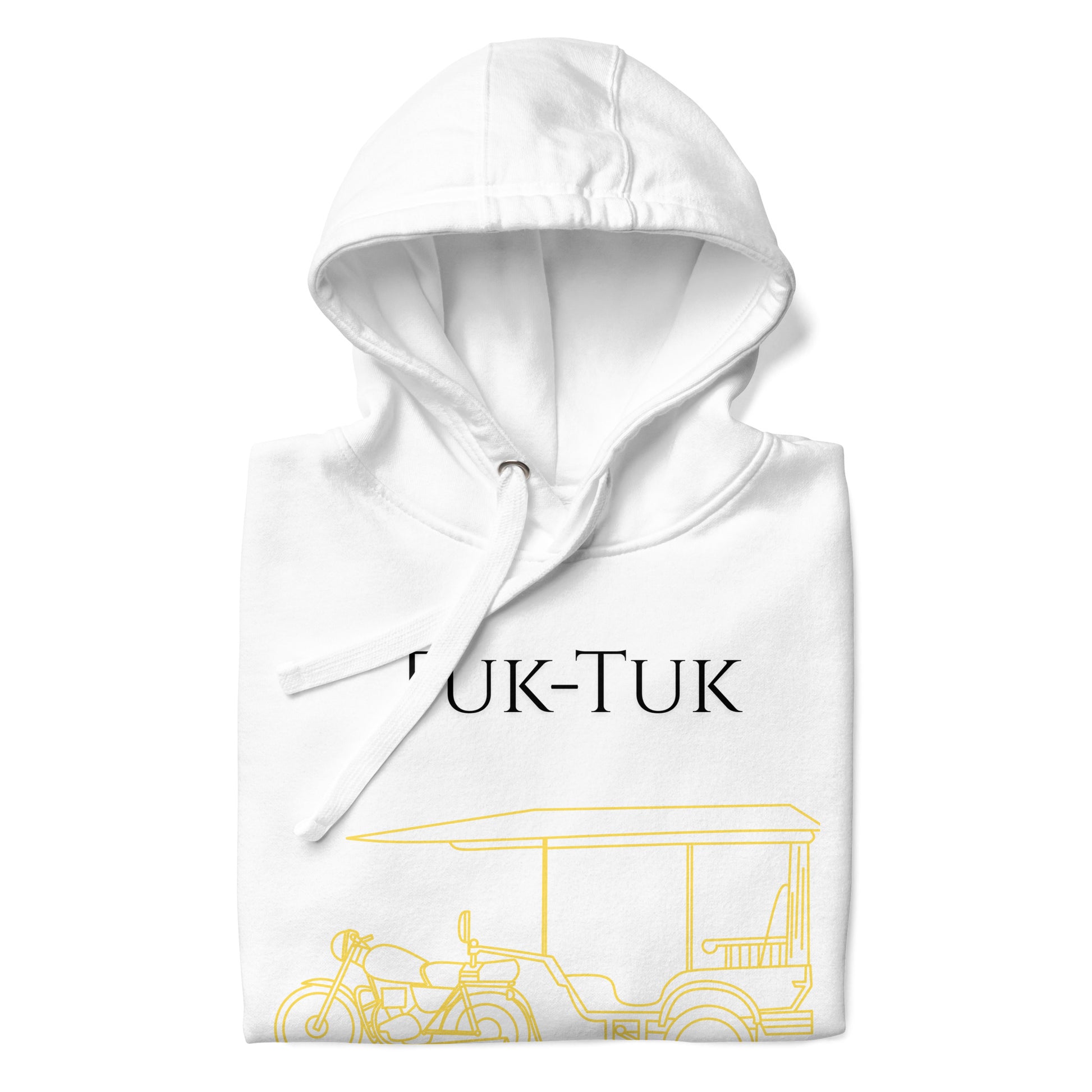 Tuk-Tuk Travel Hoodie – Black & Gold Edition by Passport Outfitters