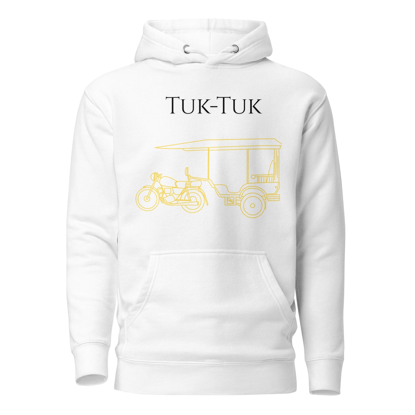 Tuk-Tuk Travel Hoodie – Black & Gold Edition by Passport Outfitters