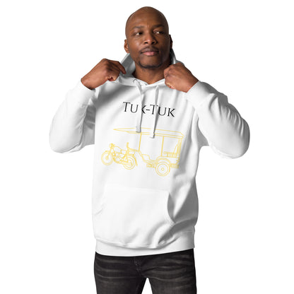 Tuk-Tuk Travel Hoodie – Black & Gold Edition by Passport Outfitters