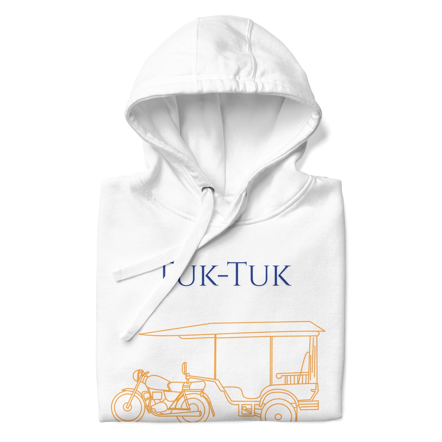 Tuk-Tuk Travel Hoodie – Royal & Gold Edition by Passport Outfitters