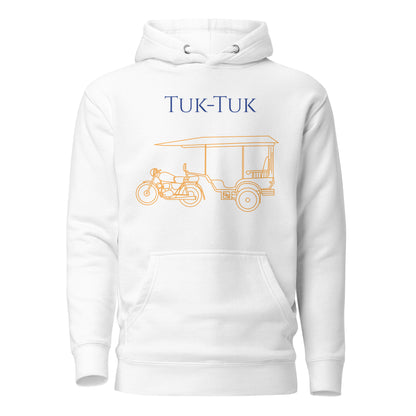 Tuk-Tuk Travel Hoodie – Royal & Gold Edition by Passport Outfitters