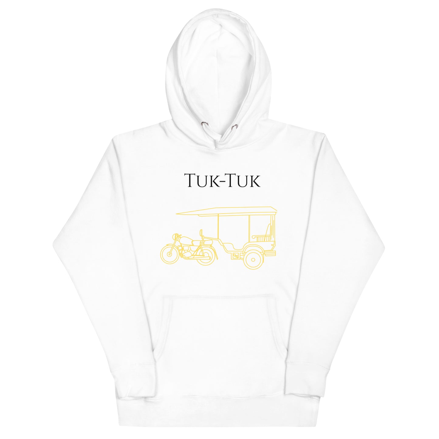 Tuk-Tuk Travel Hoodie – Black & Gold Edition by Passport Outfitters