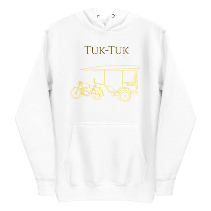 Tuk-Tuk Travel Hoodie – Brown & Gold Edition by Passport Outfitters