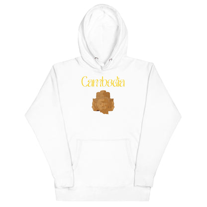 Cambodia Bayon Heritage Hoodie Four Faced Stone Heads | Passport Outfitters by Passport Outfitters