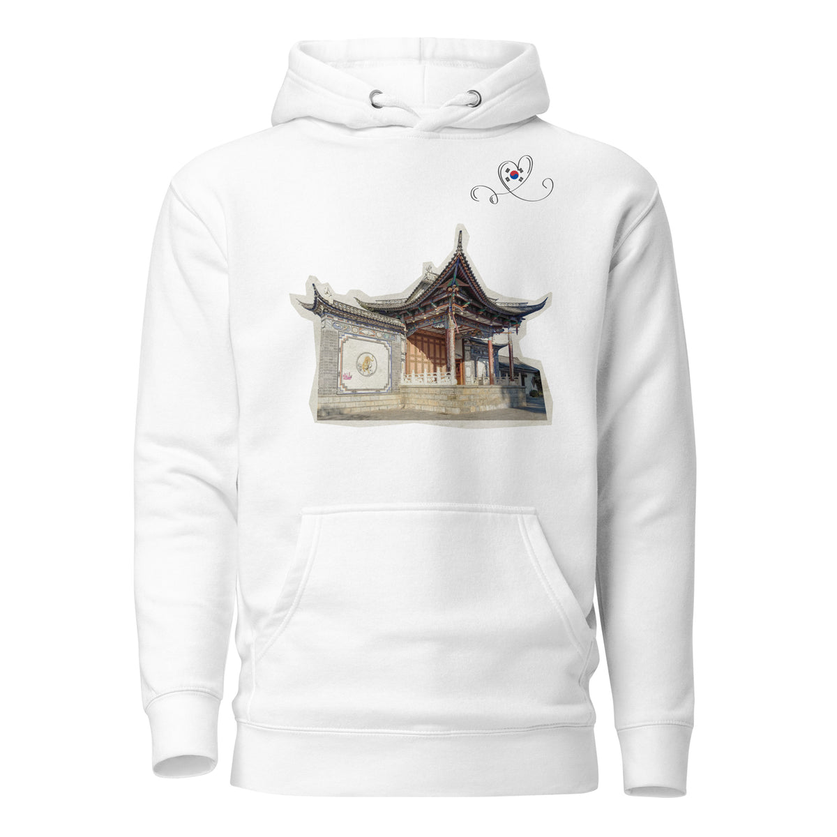 South Korea Unisex Hoodie by Passport Outfitters
