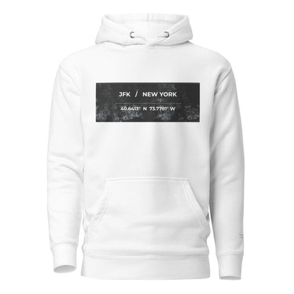JFK / NEW YORK Heavyweight Streetwear Hoodie – Passport Outfitters by Passport Outfitters