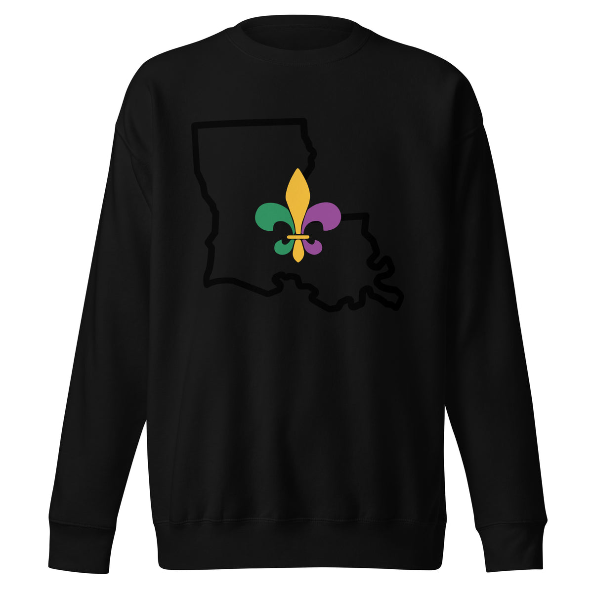 Louisiana Heritage Unisex Premium Sweatshirt by Passport Outfitters