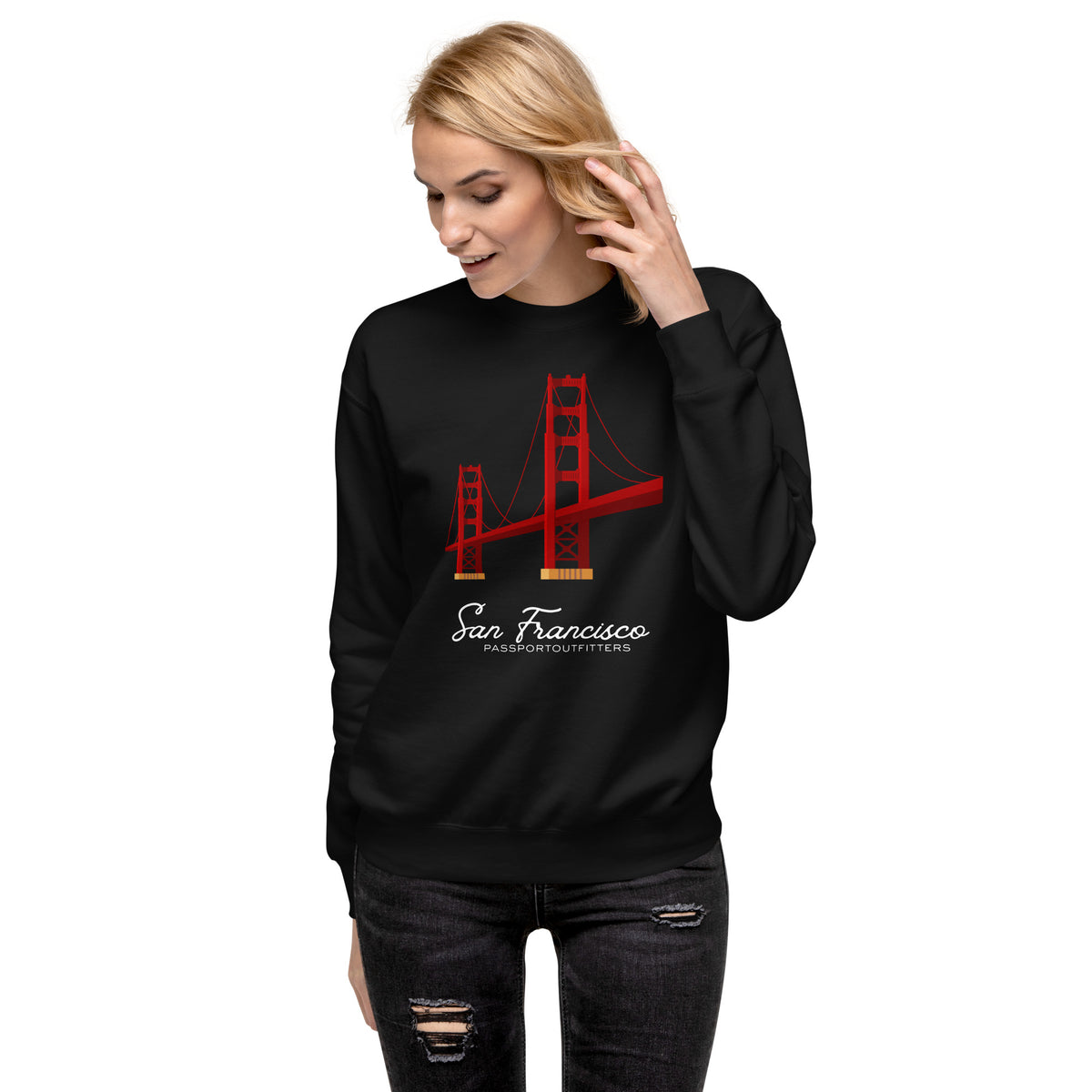 San Francisco Unisex Premium Sweatshirt by Passport Outfitters