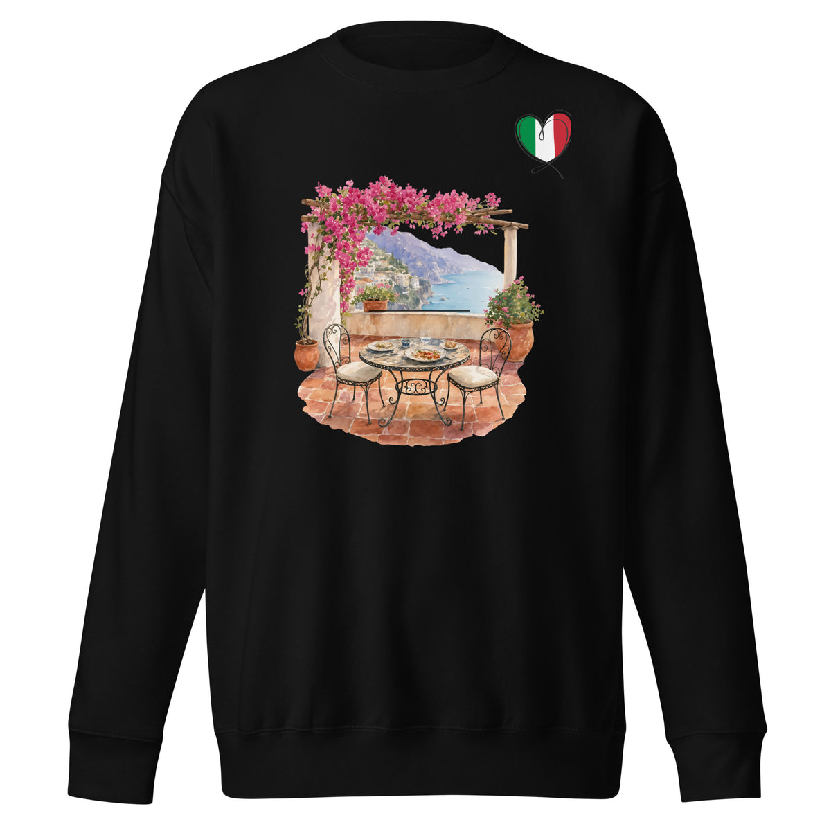 Amalfi Coast Italy Women's Premium Sweatshirt by Passport Outfitters