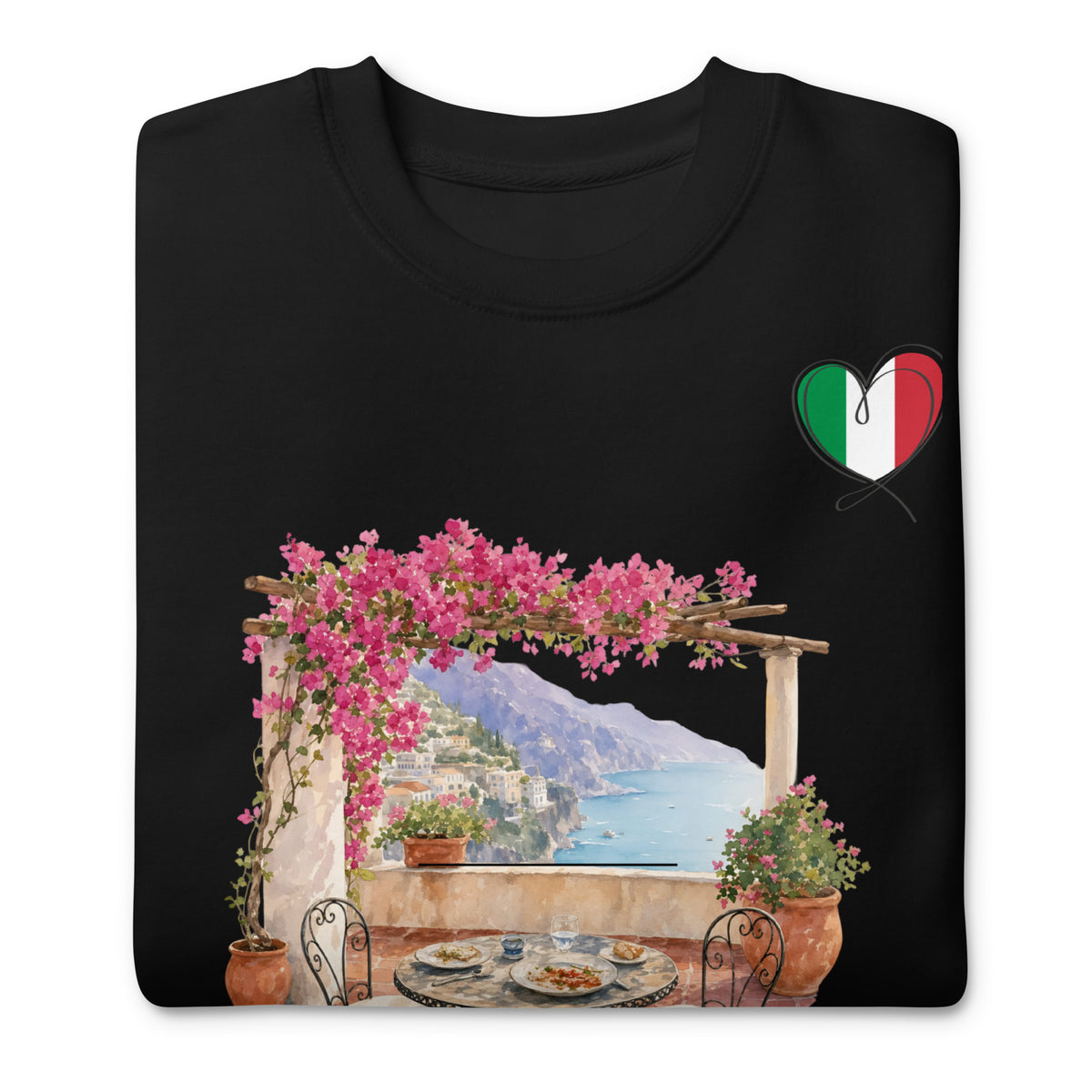Amalfi Coast Italy Women's Premium Sweatshirt by Passport Outfitters