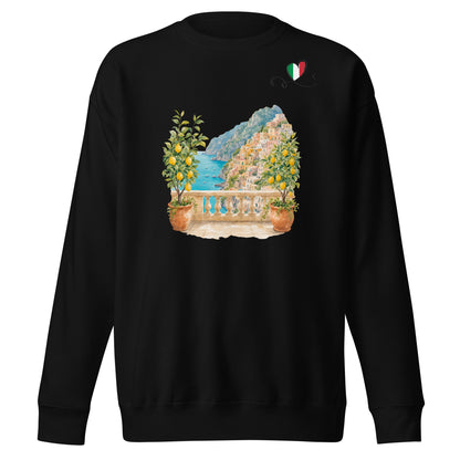 Amaldfi Coast Womens' Unisex Premium Sweatshirt by Passport Outfitters