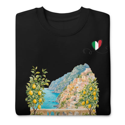 Amaldfi Coast Womens' Unisex Premium Sweatshirt by Passport Outfitters