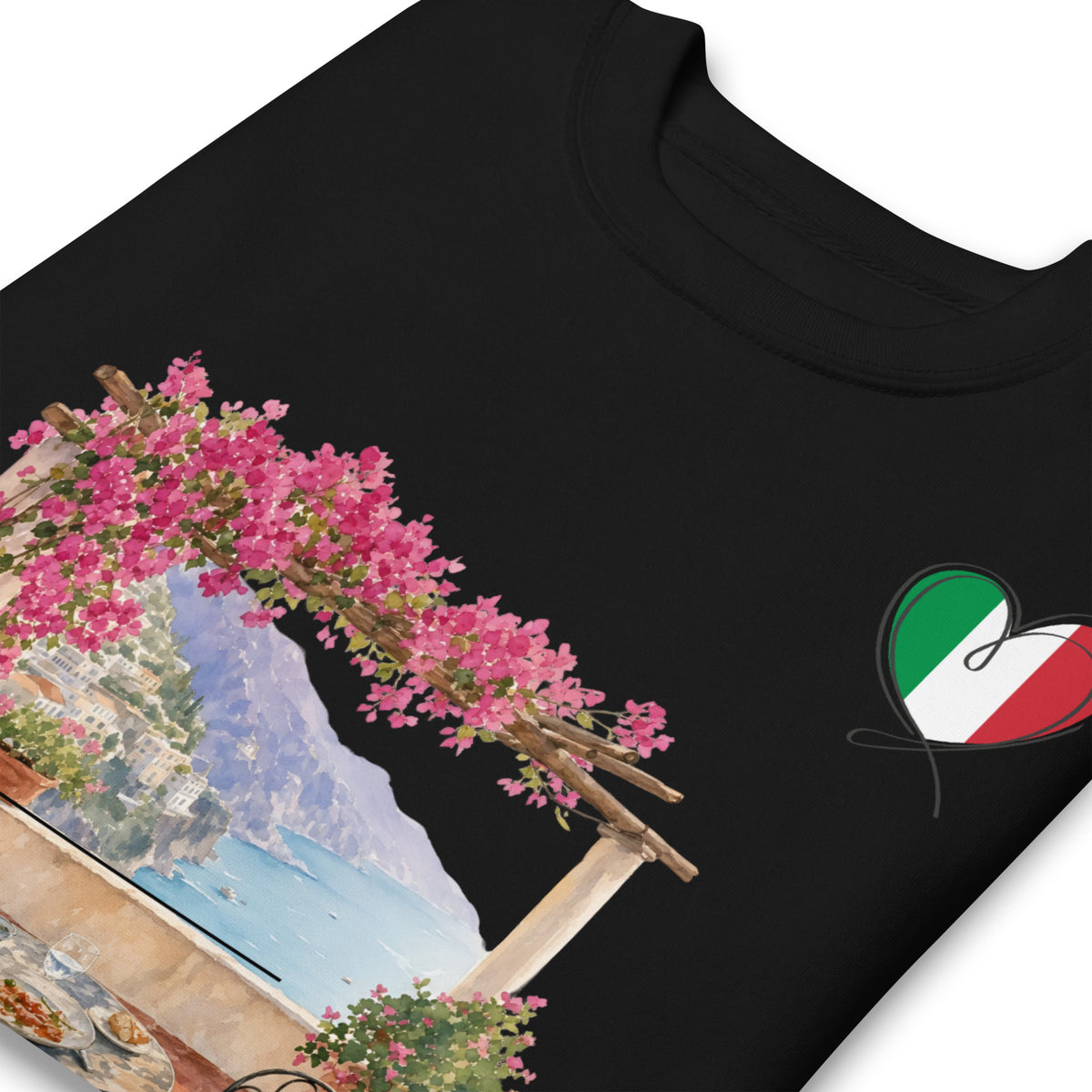 Amalfi Coast Italy Women's Premium Sweatshirt by Passport Outfitters