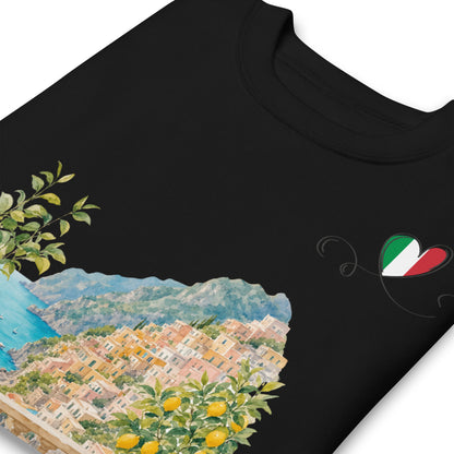 Amaldfi Coast Womens' Unisex Premium Sweatshirt by Passport Outfitters