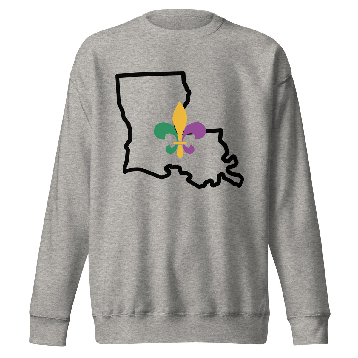 Louisiana Heritage Unisex Premium Sweatshirt by Passport Outfitters