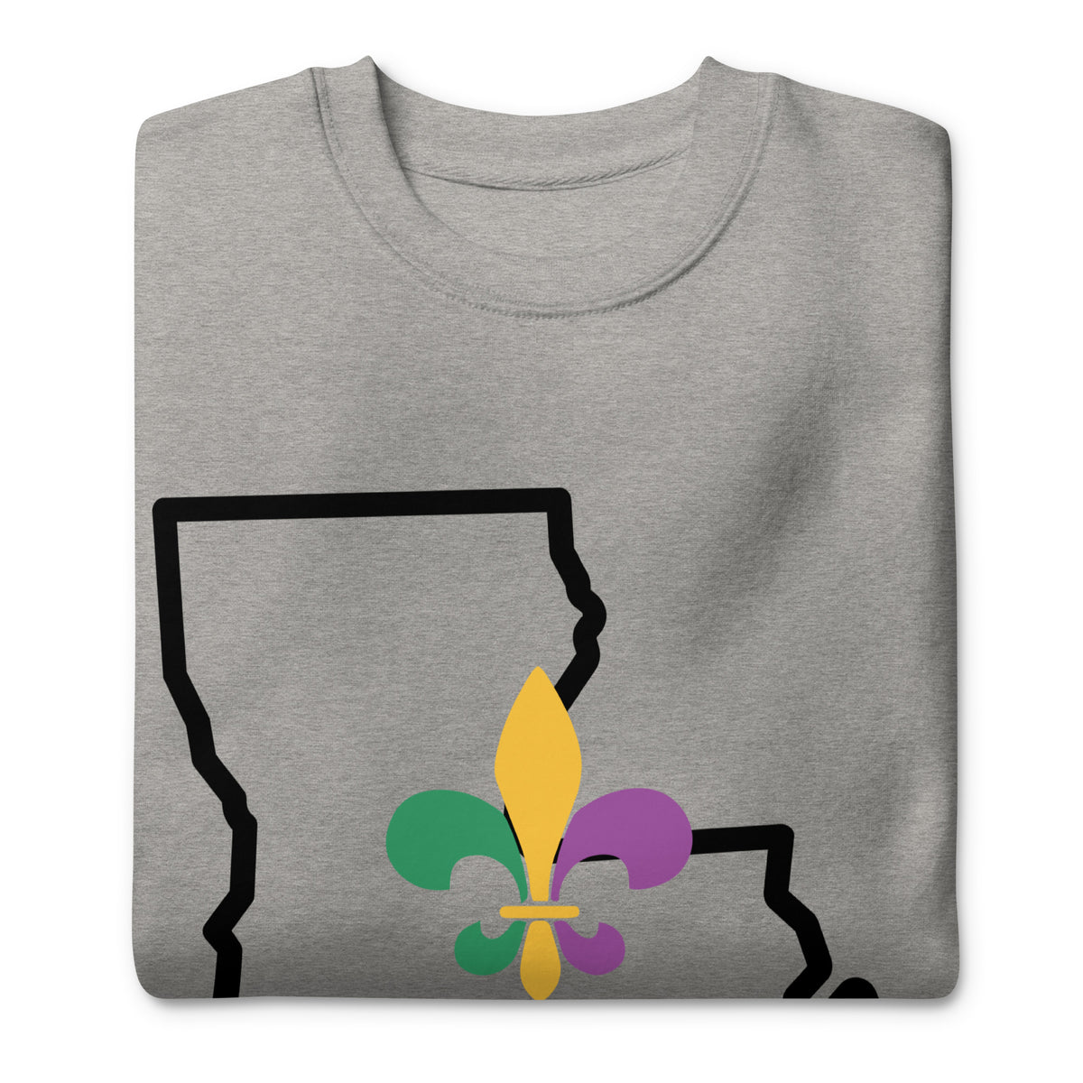 Louisiana Heritage Unisex Premium Sweatshirt by Passport Outfitters