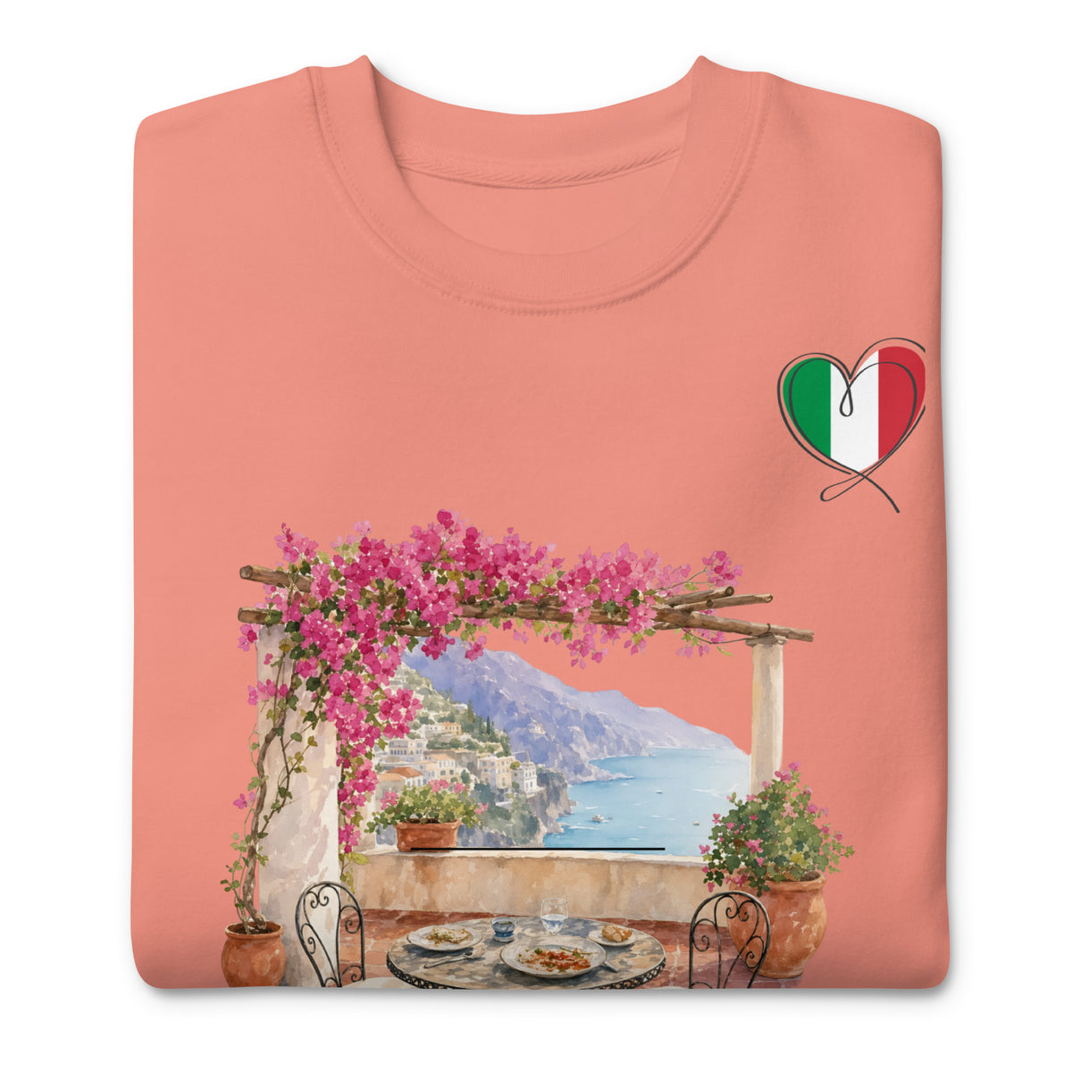 Amalfi Coast Italy Women's Premium Sweatshirt by Passport Outfitters