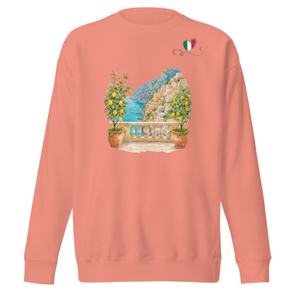 Amaldfi Coast Womens' Unisex Premium Sweatshirt by Passport Outfitters