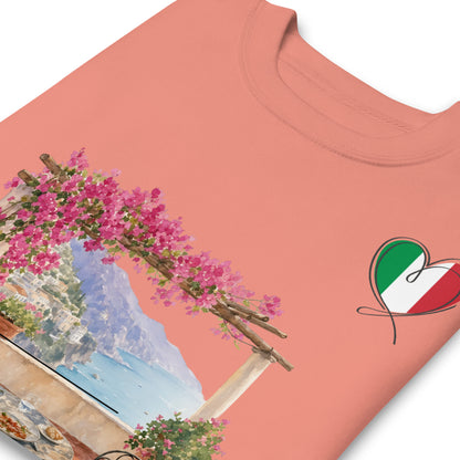 Amalfi Coast Italy Women's Premium Sweatshirt by Passport Outfitters